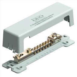 OBO Potentialausgleichsschiene 188mm Messing grau – 5015073