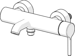HANSA Hansa EH-M.Wannenf.u.Br.HANSAVANTIS Style 5444 Ausld. 168 mm chrom – 5444 2207