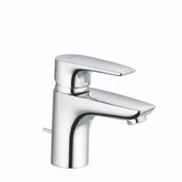 KLUDI Kludi Pure&Solid WT-Einhandmischer 75 DN15 mit Ablaufgarnitur – 342760575