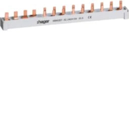 HAGER Pinbusbar 1FI-4P+9LS-1+N/1PLE – KB663DT