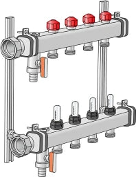 KE KELIT KU590W Industriefl. Vert. 6/4" 9 L:860 Einsatzbereich:80 Grad C-6bar – 7966090