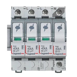 LEGRAND AC Surge arrester 3-pole+N/PE Type II – 412247