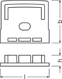 LEDVANCE Wide Profiles for LED Strips -PW01/EC/H – 4058075277366