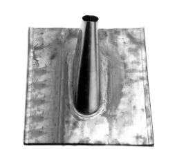 TRIAX Universal-Dachabdeckung, 400 x 330 mm St utzen aus Zinkblech, Platte aus Bleiblec – 140394