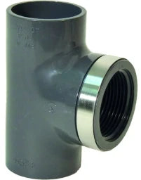 FISCHER GEORG GF Tee 90° Equal PVC-U d 32x1" FIPT – 721200208