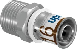 UPONOR Uponor S-Press PLUS Übergangsnippel 16-R1/2"MT – 1070502
