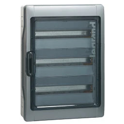 LEGRAND Plexo³ Weatherproof Distribution Board, PV, Surface-mounted, IP65-IK09, 3-row, 54 modules – 414037