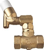 FERTINGER RF Sicherheits und Rücklaufventil 1/2" Messing roh – RF-RV13-1/2-R