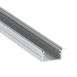 SMARTLED LED-Einbauprofil BERLIN XL 2m Aluminium eloxiert, BxH 24x12mm – SLPB/1D