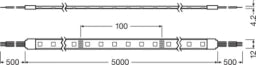 LEDVANCE LED STRIP VALUE-500 RGB PROTECTED -500/R GB/5/IP65 – 4058075404472