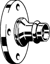 VIEGA Viega Flange with SC Profipress G 2659.5 in 28mm Red Brass – 490 669
