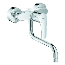 GROHE Grohe Eurosmart Einhand-SPT-Batterie Wandmontage Ausladung 217mm chrom – 31 391 003