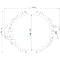 POLOPLAST PO Anti-traction connection POLO-KAL XS 3S DN 125 – 101756