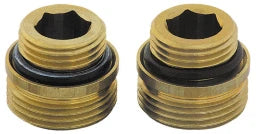 HERZ Herz Anschlussnippel f.Heizkörperanschl. 1/2" 2 Stück – 1300212