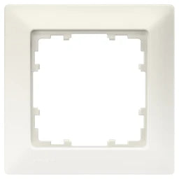SIEMENS Frame 1-gang DELTA line, titanium white – 5TG25510