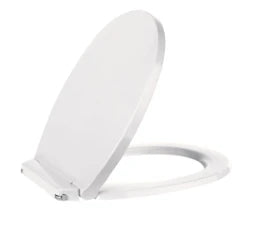 MKW MKW Euro 4000 Toilet Seat with Lid White with Metal Hinge Slowclose – AG00-0201