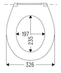 HAMBERGER Haro Plus 23 Kids Toilet Seat with Fastfix Metal Hinge White – 505780