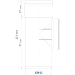 POLOPLAST PO Reinigungsrohr POLO-KAL 3S DN 90 – 102772