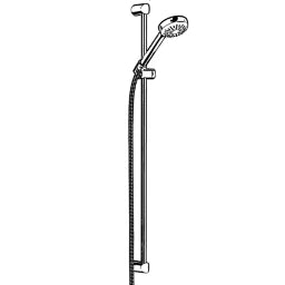 KLUDI Kludi Logo Shower Set 1S DN15, chrome – 6819005-00