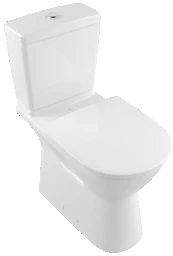 VILLEROY&BOCH V&B O.novo Tiefspül-WC Komb.spülrandlos 360x700mm DirectFlush bodenst weiß – 4620R001