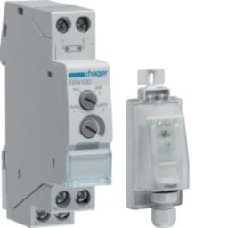 HAGER Twilight switch with surface-mounted sensor EEN003 – EEN100
