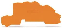 WAGO Abschluss- und Zwischenplatte 0,8 mm dick, orange – 2003-7692
