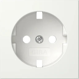 GIRA Cover SCHUKO Socket System 55 Pure White – 492003