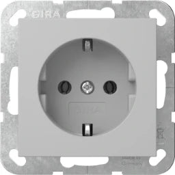GIRA SCHUKO System 55 Grau m – 4188015