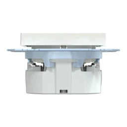 MERTEN SCHUKO socket, increased shock protection, plug-in terminals, polar white glossy, S – MEG2300-0319
