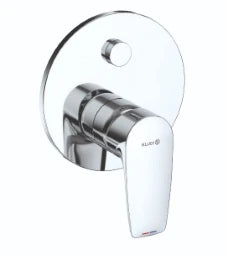 KLUDI Kludi Pure & Solid Concealed Bath/Shower Mixer Set with Functional Unit, Chrome - 347590575