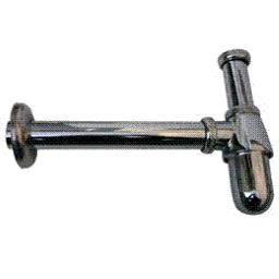 STROHM-MOFÉM ZRT. Teka Basin Cast Cap Siphon 5/4" without Valve, light model, chrome – 1004181