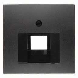 BERKER S.1/B.x Centre plate for network socket, 1-gang, anthracite matt – 14071606
