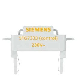 SIEMENS LED Indicator Light orange, 230V AC, 0.9A for DELTA switches and pushbuttons – 5TG7333
