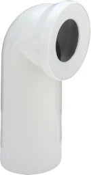 VIEGA Viega WC Connector Bend 90 Degree 3811 in DN100 made of Plastic White – 100 551