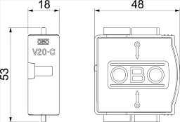 OBO SurgeController V20 Upper Part 280V – 5099609