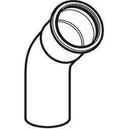 GEBERIT GE Mapress Edelstahl Bogen mit Einschubende 45 Gr. d28mm – 30705