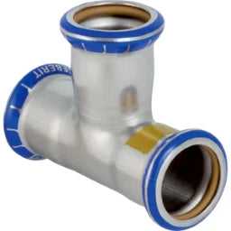 GEBERIT GE Mapress Stainless Steel Gas Tee equal d88.9mm – 34286