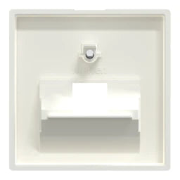 MERTEN Central plate for UAE insert, 1-gang, polar white glossy, System M – 296219