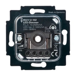 BUSCH-JAEGER LED Drehdimmer RLC, 2-100 W Unterputz Einsatz – 2CKA006512A0334