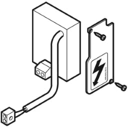 GEBERIT GE Netzteil, 230 V Urinal-Elektronik mit Abdeckung – 243.009.00.1
