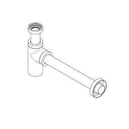 KLUDI Kludi Design-Flaschengeruchsverschluss 32mm chrom – 1002005-00