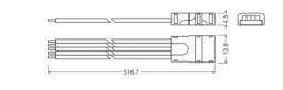 LEDVANCE CONNECTORS FOR RGBW LED STRIPS IP00 GEN 2 CP P5 500 – 4099854358968