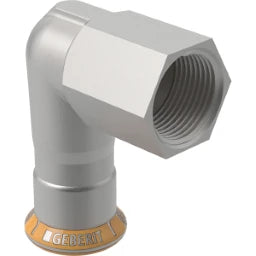 GEBERIT GE Mapress Thermal Transition Angle 90 Deg. d18mm x Rp1/2, NPW – 43804