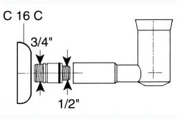 STROHM-MOFÉM ZRT. Teka Storage Siphon, white with universal connector – 1004181