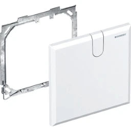 GEBERIT GE Abdeckplatte WT-Armatur mit UP-Funktionsbox, weiss – 116.425.11.1