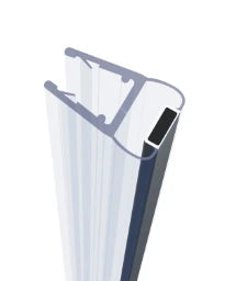 PALME Palme Door Seal Profile 90Deg. for 5-6mm ESG L=2000mm – 102904