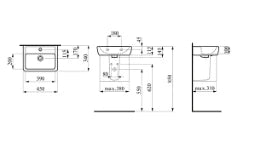LAUFEN Laufen Pro Washbasin 45x34cm white – H8119510001041