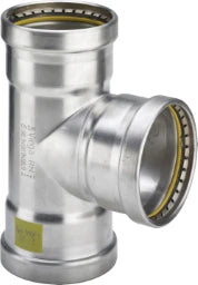 VIEGA Viega Sanpress Inox G XL Tee 0218XL 76.1 x 76.1 x 76.1 mm Stainless Steel - 578 213