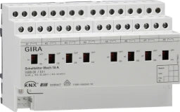 GIRA Switching Actuator 8-gang 16 A Manual KNX REG – 100600