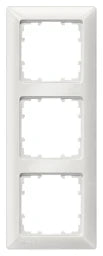 SIEMENS Frame 3-gang DELTA line, titanium white – 5TG25530